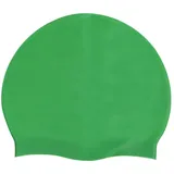 HYCOPROT Kinder Unisex Badekappe 100% Silikon Badekappen Anti-Rutsch Bequeme und Dehnbare wasserdichte Bademütze, Classic wasserdichte Badehaube für Langes und Kurzes Haar (Grün)