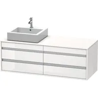 Duravit Ketho Waschtischunterschrank, 4 Auszüge, KT6657L4343,