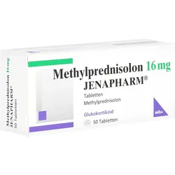 METHYLPREDNISOLON 16 mg Jenapharm Tabletten 50 St