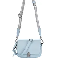 FredsBruder Bestie Umhängetasche Leder 19 cm shy blue