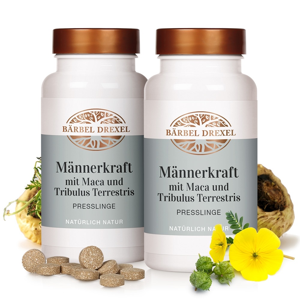 Männerkraft mit Maca und Tribulus Terrestris Presslinge