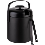 APS Eiseimer-Set in schwarz, Ø 14 cm, H: 22 cm, 1,3 Liter