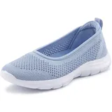 LASCANA Sneaker Ballerinas Damen hellblau Gr.35