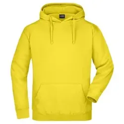 Kapuzensweatshirt JN047, sonnen-gelb, Größe XXL - sonnen-gelb - XXL