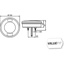 Hella Heckleuchte rechts 2SB 357 027-011