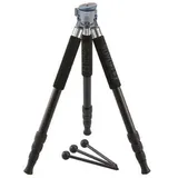 Novoflex 3-Bein Stativ m. Kalotte, 4-Segment Aluminiumbeinen, 3 austauschbaren Minibeinen und Stativtasche