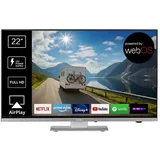 Reflexion LDDX22iBT 22" LED Full HD Camping Smart TV silber