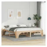 vidaXL Bettrahmen 180 x 200 cm Braun