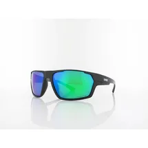 Uvex Sportstyle 233 P - Black Matt - Polavision Mirror Green