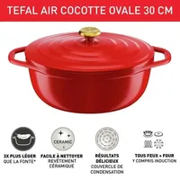 Tefal Air Kochtopf 30 cm oval