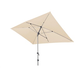 Doppler EXPERT Sonnenschirm "auto tilt" 300x200cm - höhenverstellbar natur