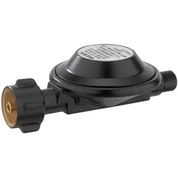 GOK Niederdruckregler TYP EN61 - Grill und BBQ - 50mbar - 1,5kg/h - G1/4 LH-KN - KLF