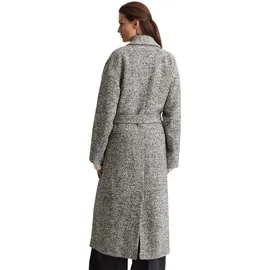 Marc O'Polo Wollmantel MARC O'POLO "aus recyceltem Wolle-Polyester-Mix", Damen, Gr. 38, schwarz braun, Obermaterial: 39% Polyester, 29% Polyacryl, 17% Baumwolle, 15% Wolle. Futter: 100% Viskose, unifarben, loose fit, Mäntel