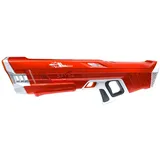 Spyra Wasserpistole elektrische Wasserpistole | automatisches | 3 Spielmodi | LED-Schuss- & Batterieanzeige | 15m Reichweite | Premium-Sommerspielzeug (rot)