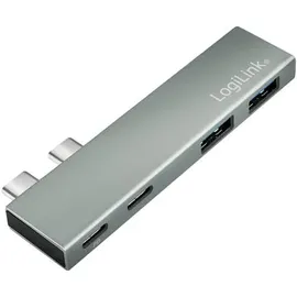 Logilink USB-C® Dockingstation UA0399 Passend für Marke Dockingstations: Apple USB-C® Power Delivery