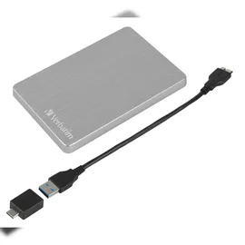 Verbatim Store 'n' Go Alu Slim 1 TB USB 3.2 silber