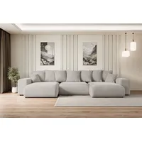 Altdecor Ecksofa mit Schlaffunktion und Bettkasten Corner Sofa Eckcouch