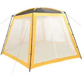 vidaXL Poolzelt Stoff 500 x 433 x 250 cm grau