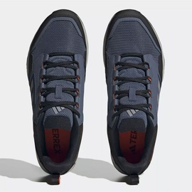 adidas Herren Tracerocker 2.0 Trail Running Trekking Shoes, Core Black/Grey Three/Impact Orange, 43 1/3 EU