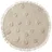 Beliani Kinderteppich Beige ø 140 cm Baumwolle