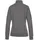 bench. loungewear Sweatjacke Damen anthrazit-meliert-schwarz Gr.48/50