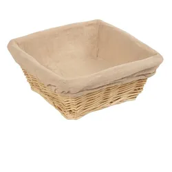 Gastronoble Brotkorb Olympia Weide | mit Futter | 23cm | 4 Körbe