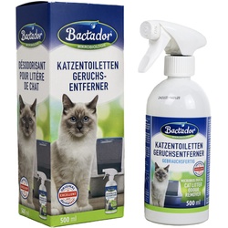 Bactador Katzentoiletten Geruchsentferner Spray 500 ml