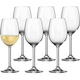 LEONARDO Daily Weißweingläser 6er Set transparent