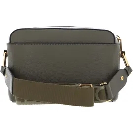 Coccinelle Umhängetasche Liya Signature Crossbody Grained Leather Laurel Green