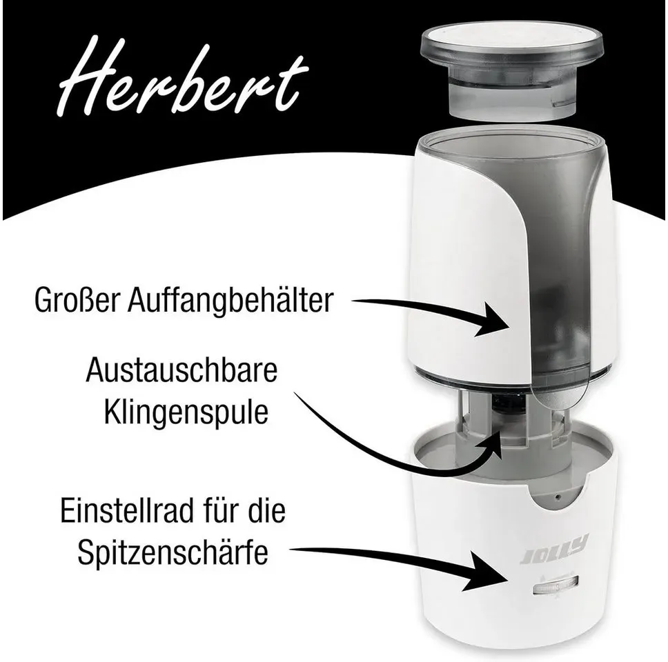 Preisvergleich Produktbild JOLLY Bleistift JOLLY Allround Elektrospitzer "Herbert"