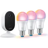 WIZ Security Kamera Starter Kit mit WiFi Einzelpack Testsieger StiWa01/24