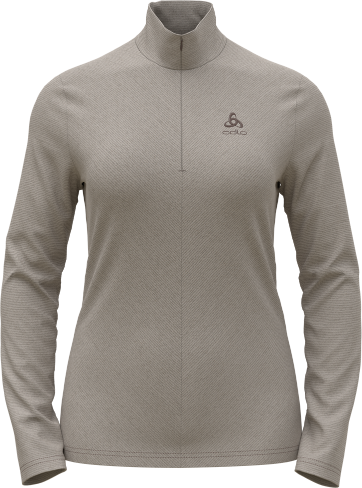 Odlo Roy Mid layer 1/2 Zip Damen Midlayer silver cloud - iron