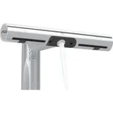 JSD Händetrockner OneTap 2in1, Jet-Luftstrom, silber, Wasserhahn, Infrarotsensor, 1350 W, HEPA-Filter, Edelstahl