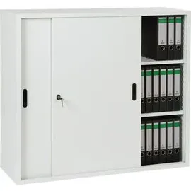 Gürkan Aktenschrank 120 x 45 x 109 cm grau