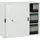 Gürkan Aktenschrank 120 x 45 x 109 cm grau
