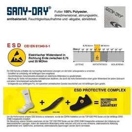 COFRA ökologische Sicherheitsschuhe S3 Src Esd, Cofra Idropet, Boa® 39