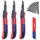 luxuskollektion Cuttermesser 3er Set mit 10 SK5 Ersatzklingen 9 mm