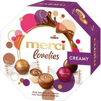 merci lovelies Creamy – 185g – Pralinenmischung mit gefüllten Schokoladen-Spezialitäten