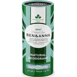 Ben & Anna Deodorant Minze Stick 40 g