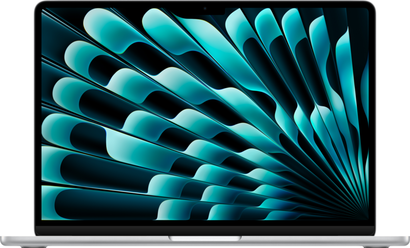 Apple MacBook Air 13 Zoll (2024) M3 (8 Core CPU / 8 Core GPU) 8GB/256GB Silber QWERTZ