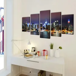 vidaXL Bilder Dekoration Set York in Farbe 200 x 100 cm