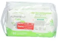 Alphanova Bébé Lingettes Nettoyantes Sans Parfum à l'Huile d'Olive Vierge Bio Lingette(S)