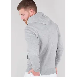 Alpha Industries Basic Kapuzenpullover Grey Heather L