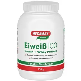 MEGAMAX Eiweiß 100 Schoko Pulver 750 g