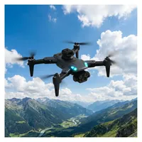 ideoon 4K Drohne mit Kamera Schwenkbar C0 Zertifiziert Faltbar GPS Rückkehr Hinderniserkennung Follow-Me