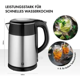 Zwilling Wasserkocher silber 1,25 l