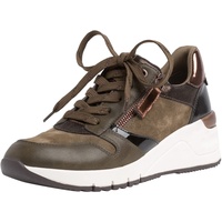 TAMARIS Damen 1-1-23702-09 Sneakers, Khaki, 38 EU