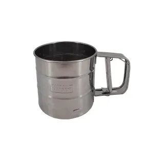 Kaiser Mehlsieb 350 ml Edelstahl Silber