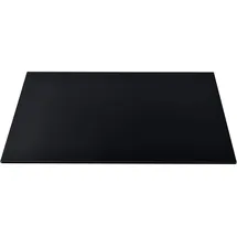 neu.haus [neu.haus] Tischplatte, Toledo (100 x 62 cm Schwarz ESG Glas