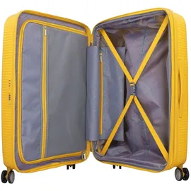 American Tourister Soundbox 4-Rollen 77 cm / 97-110 l golden yellow